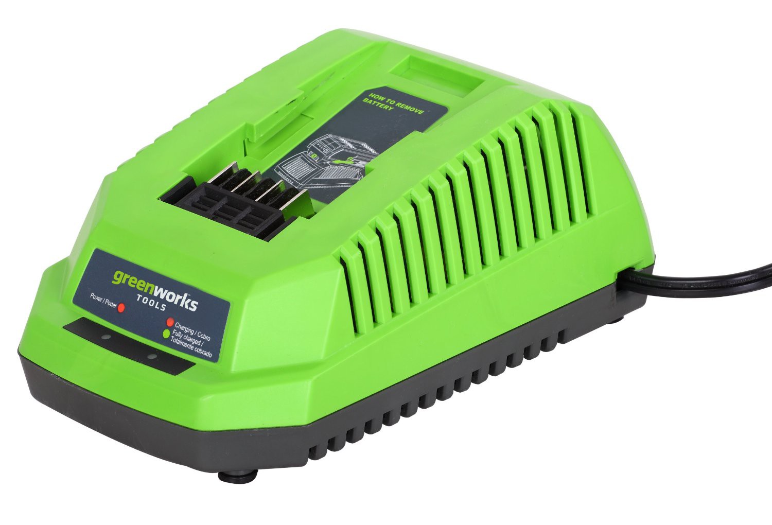 Greenworks Tools 40v Lithium Ion Battery Charger With Bs Plug Ebay 9534